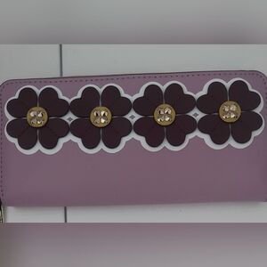 KATE SPADE LAVENDAR  Floral Women's Wallet